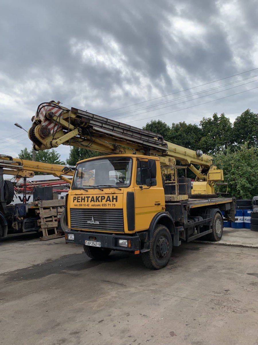 Автовышка 30 метров телескопическая АГП-30-4