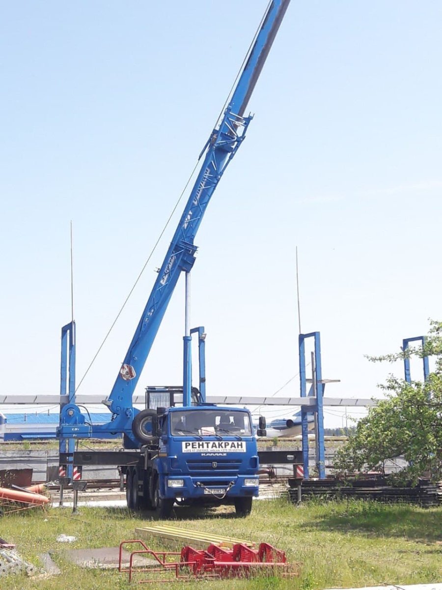 Автокран 25 тонн, 33 метра КС-55713-1К-4В Клинцы на базе КаМаз 65115